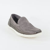 Mens Timberland Earthkeepers Heritage A1413 Grey Leather Slip On Boat Shoes